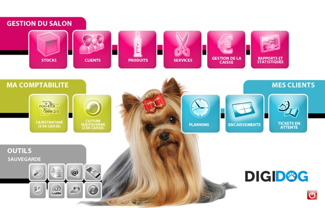 le logiciel de gestion pour les professionnels et les salons de toilettage canin